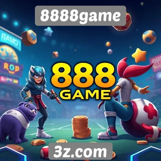 Analise da plataforma de jogos 8888game