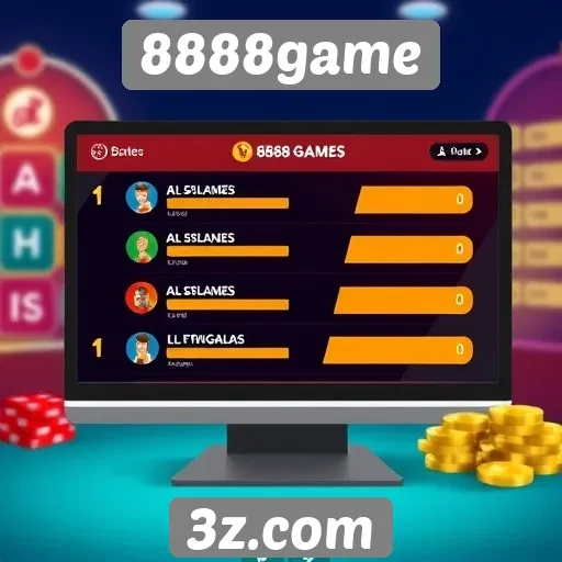 Interface do 8888game é elogiada por usuários