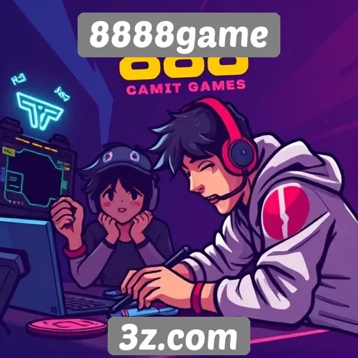 Impacto da comunidade gamer no 8888game