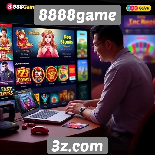 Navegação intuitiva no site 8888game melhora a experiência do usuário