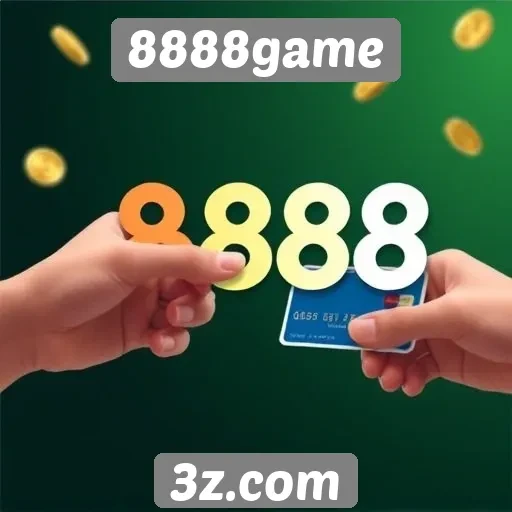 Como funciona o sistema de pagamento do 8888game